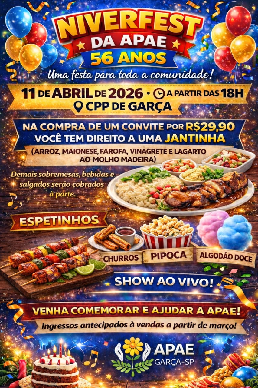 NIVERFEST APAE - 56 ANOS